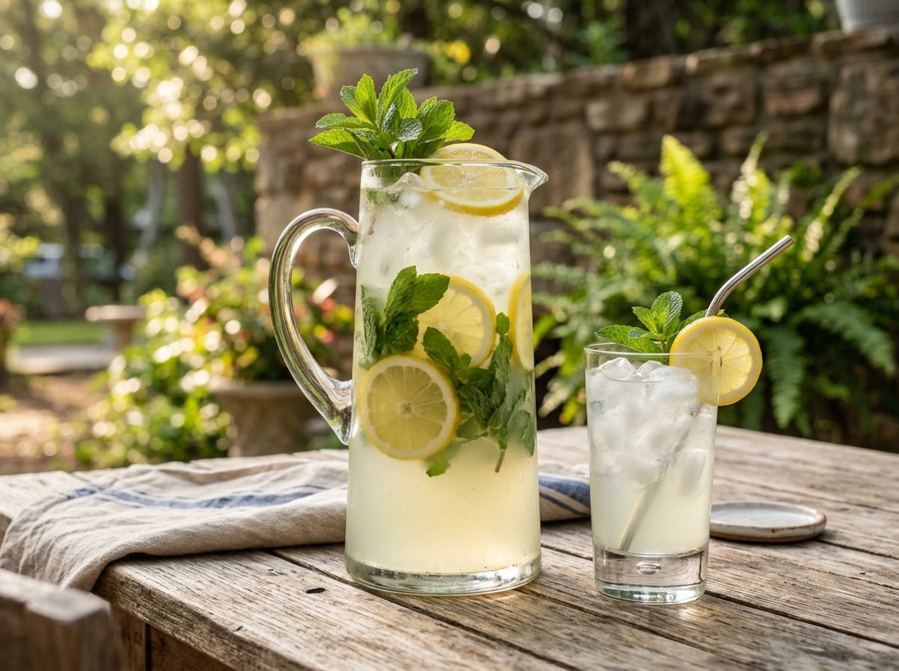 Southern Mint Fresh Lemonade