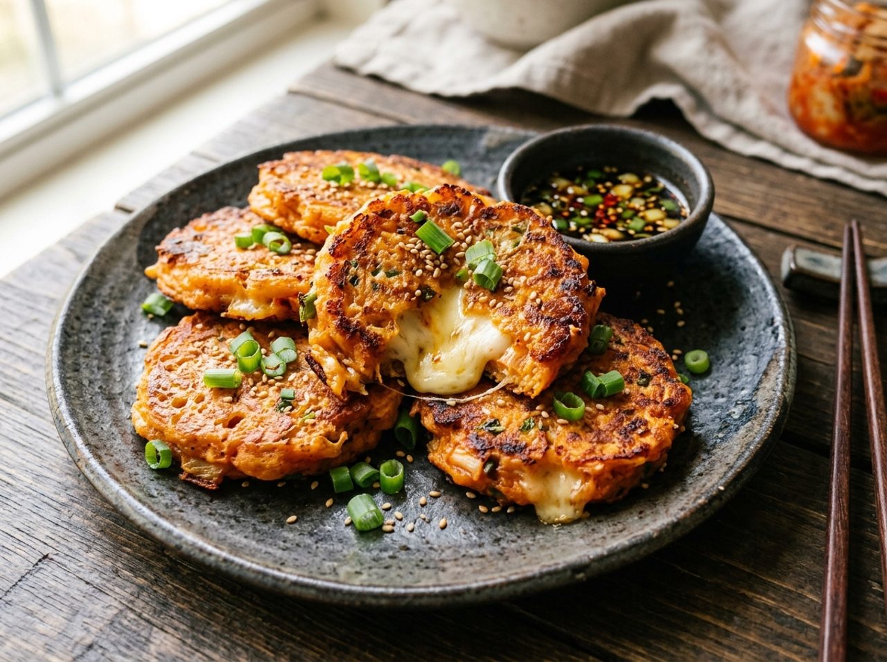 Peynirli Çıtır Mini Kimchi Mücveri