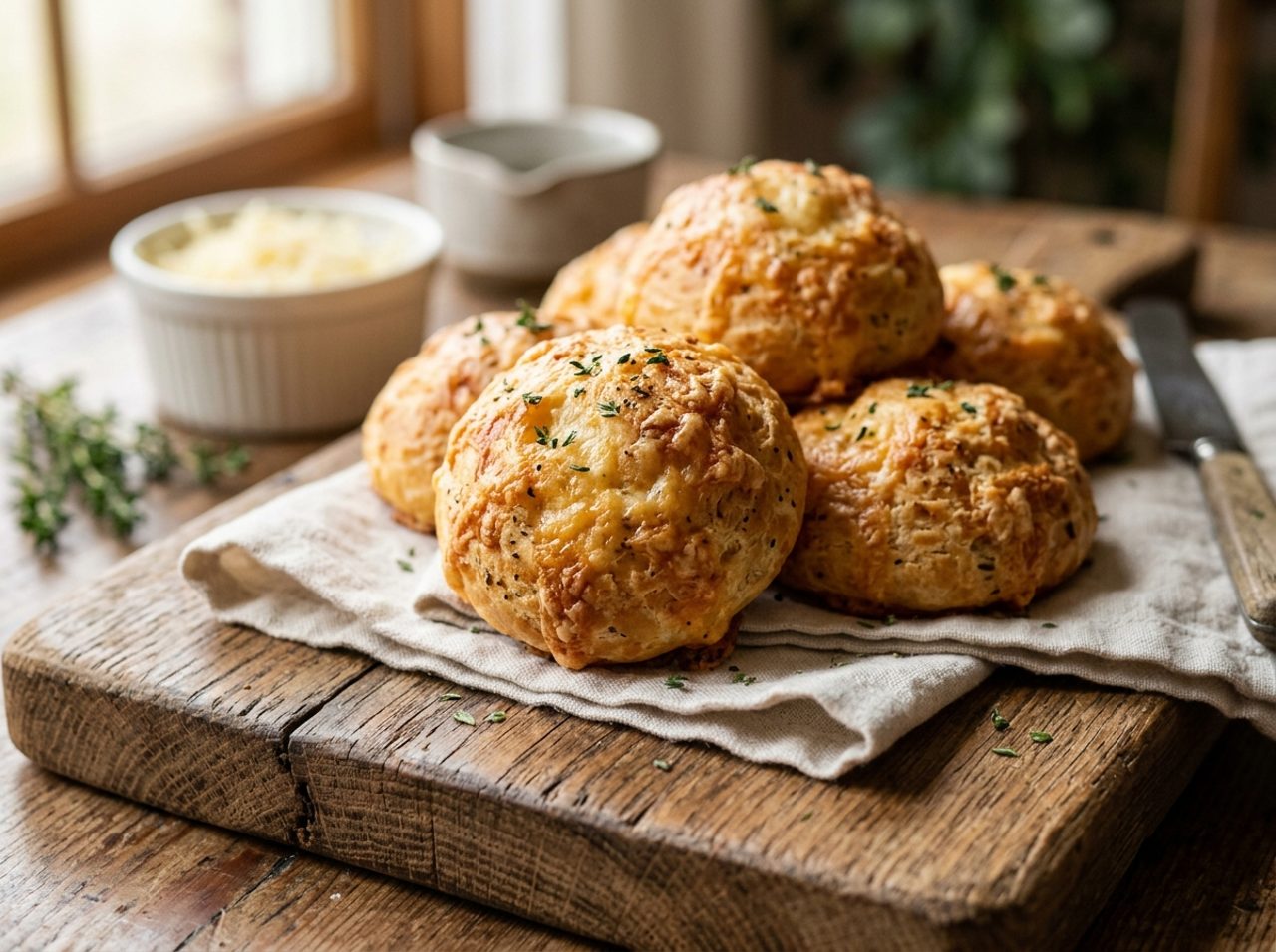 Mini Gruyère Gougères